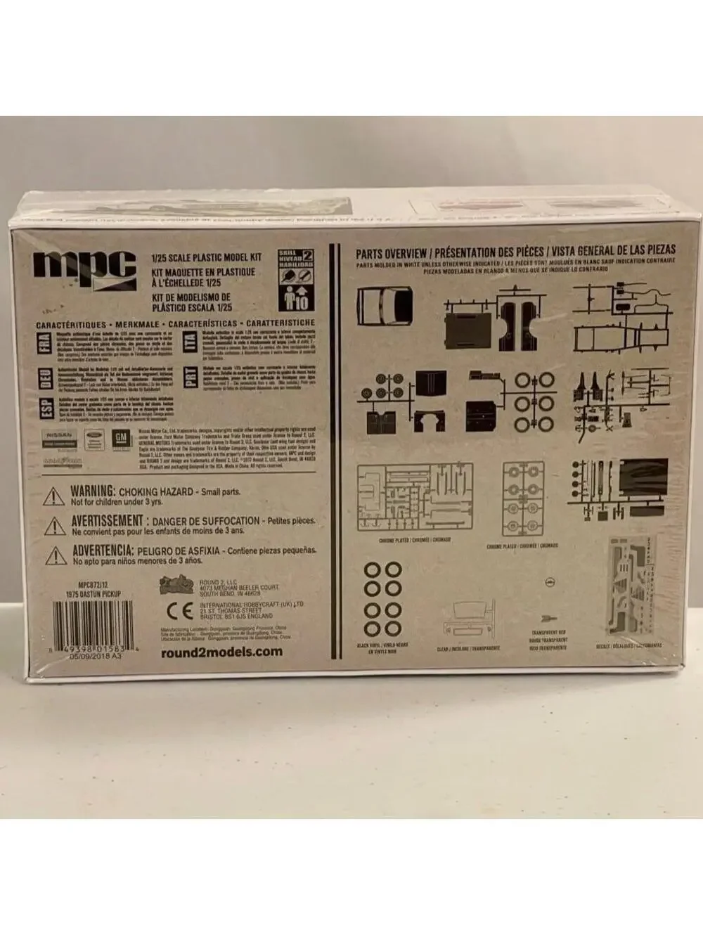 New - Rare 1/25 75 Datsun Pickup Model Kit - Factory Sealed